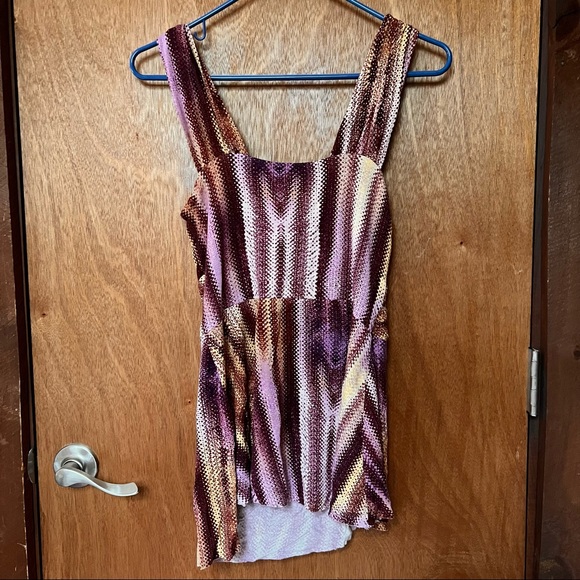 Anthropologie/A Common Thread Boho Faux Wrap Top - Picture 2 of 9